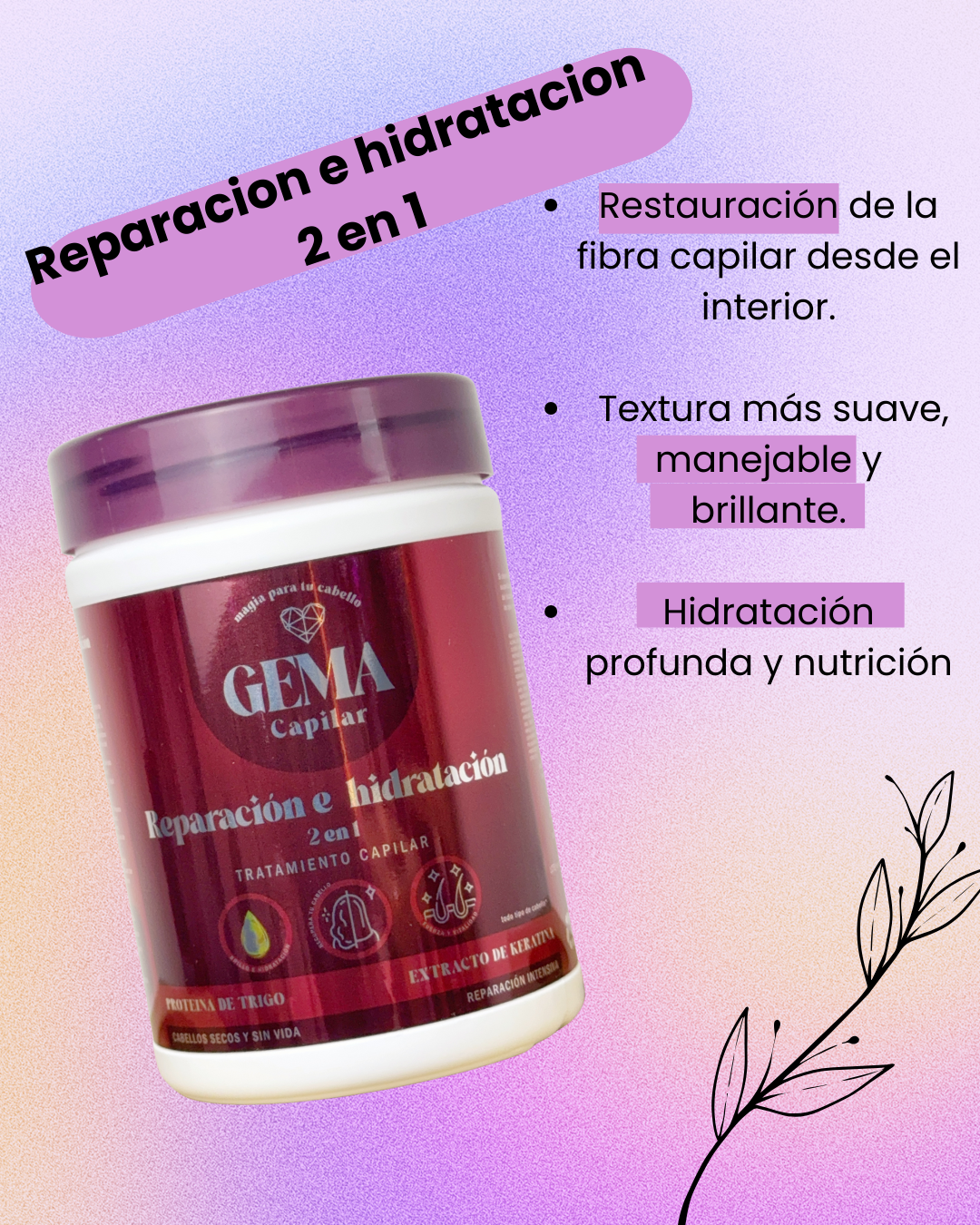 Tratamiento Reparación e Hidratación